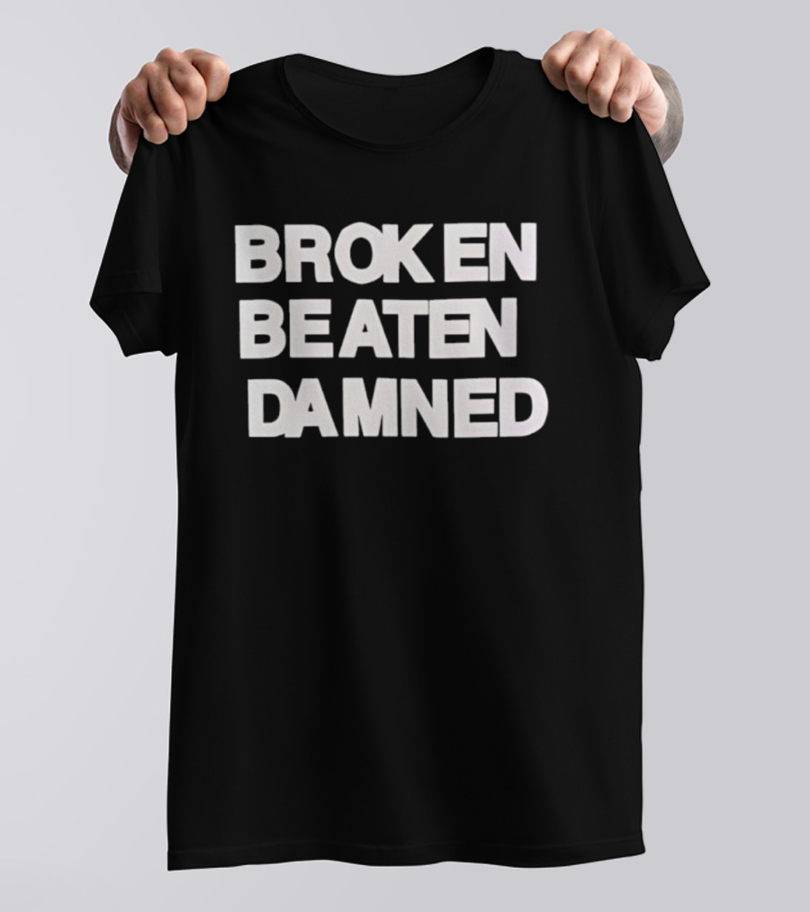 BROKEN BEATEN DAMNED My Chemical Romance Inspired T-Shirt