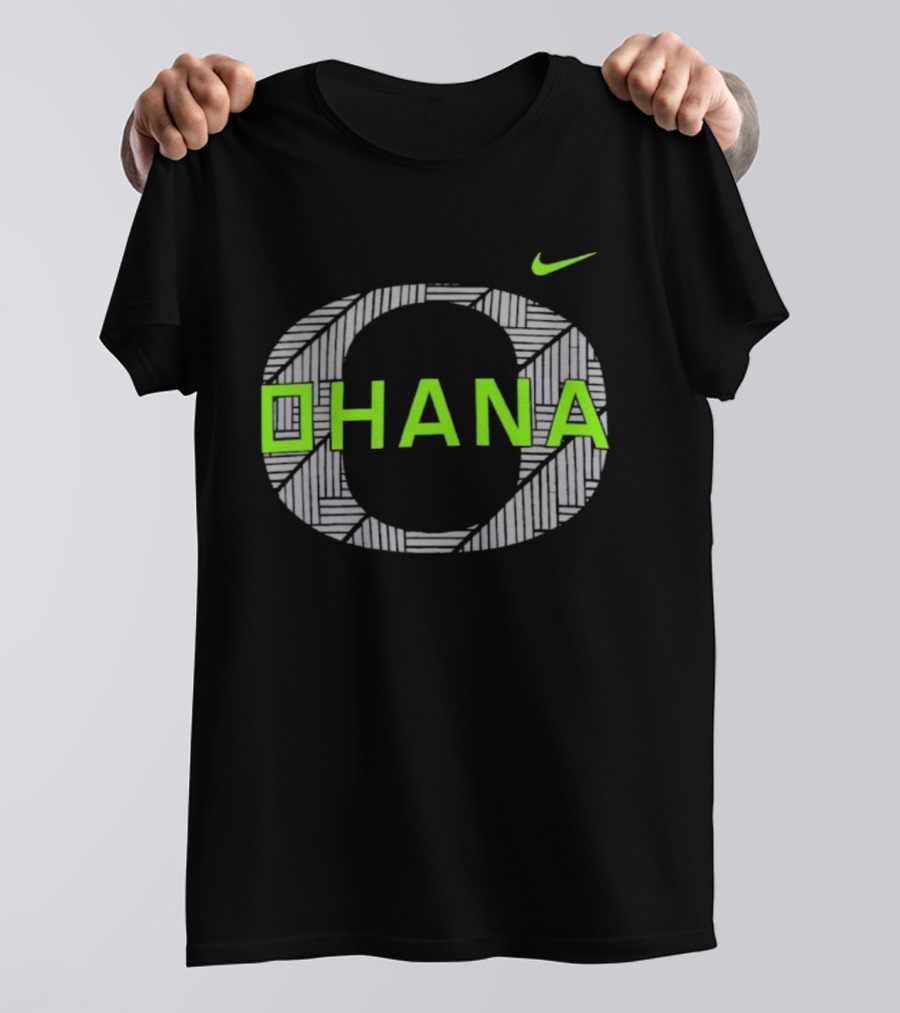Oregon Ducks Ohana Nike Fleece T-Shirt
