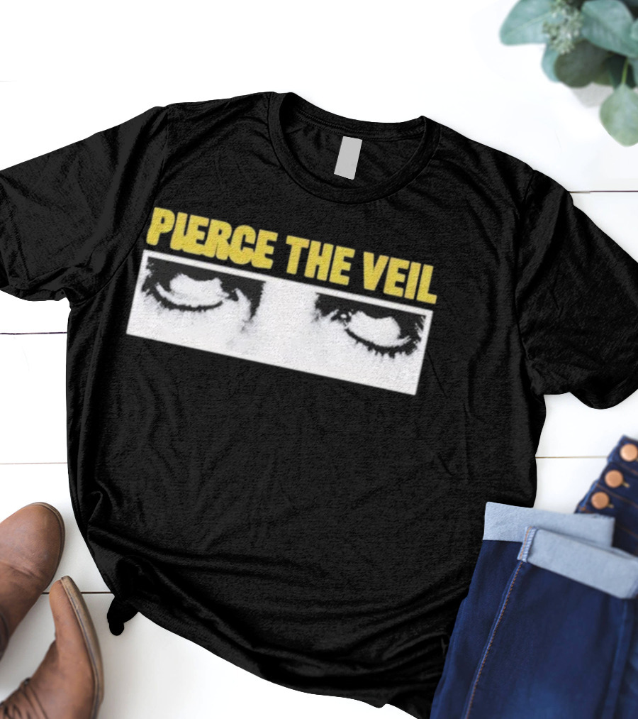 Pierce The Veil Eye Box Eyes Closed Band Merch T-Shirt