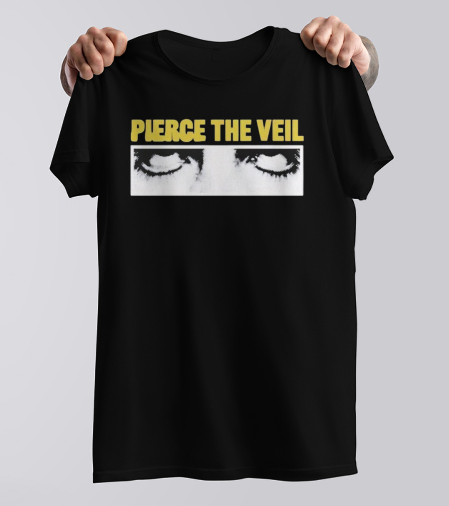 Pierce The Veil Eye Box Eyes Closed Band Merch T-Shirt