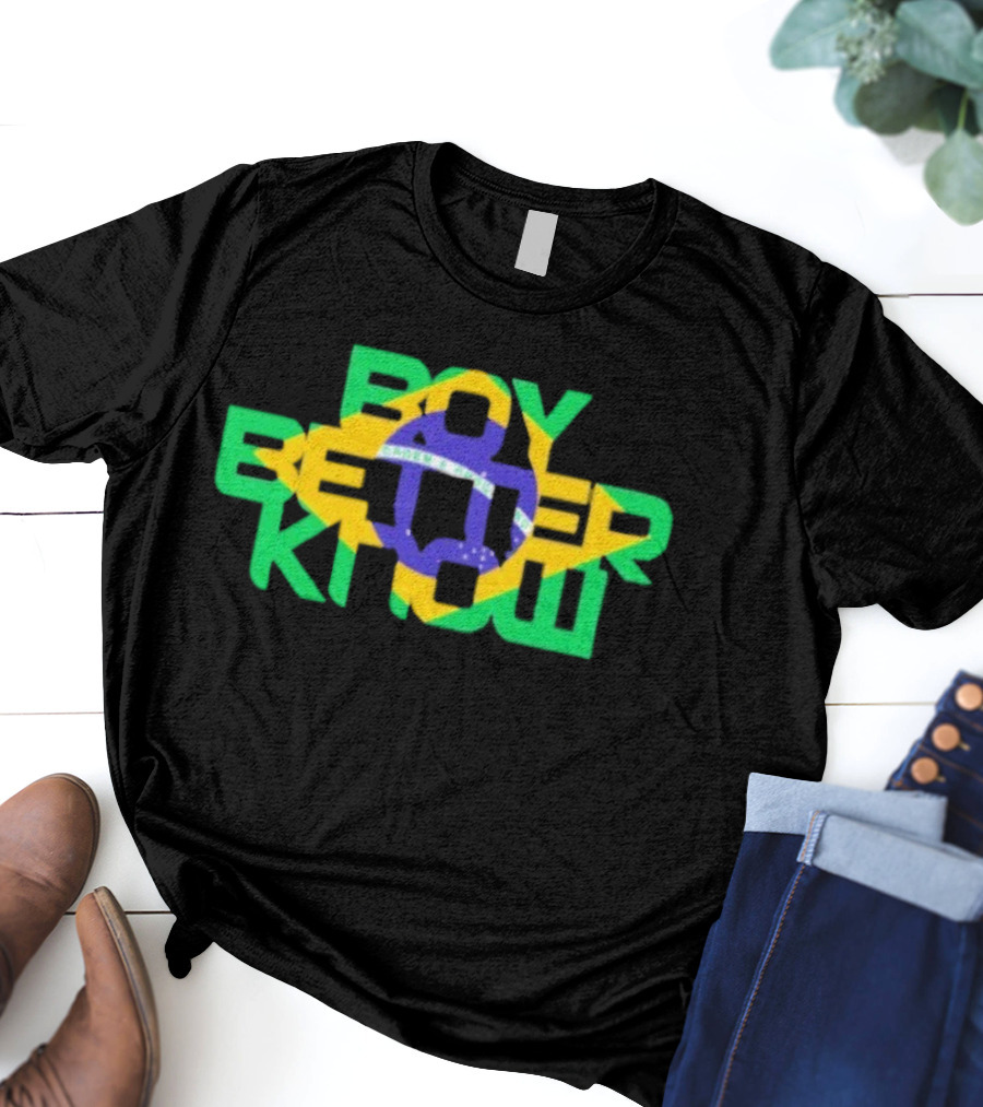 Boy Better Know Brazil Flag Skepta T-Shirt