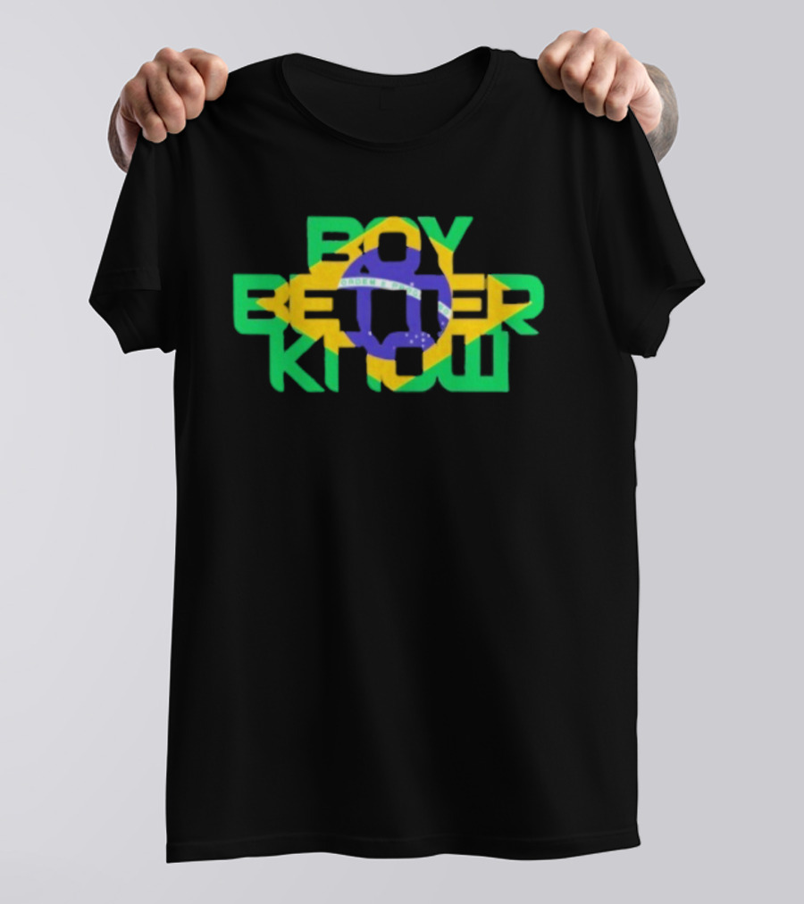 Boy Better Know Brazil Flag Skepta T-Shirt