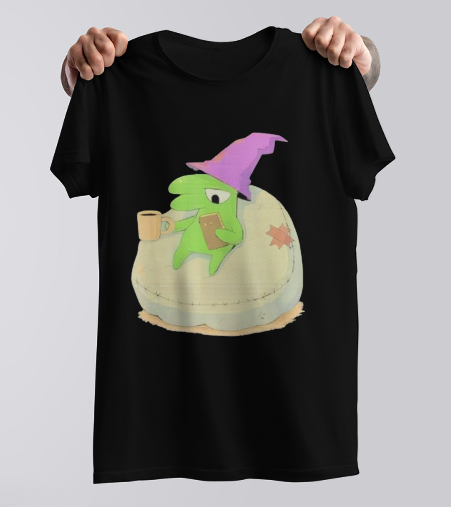Smiling Friends Glep Vintage Witch Hat Cozy Moment T-Shirt