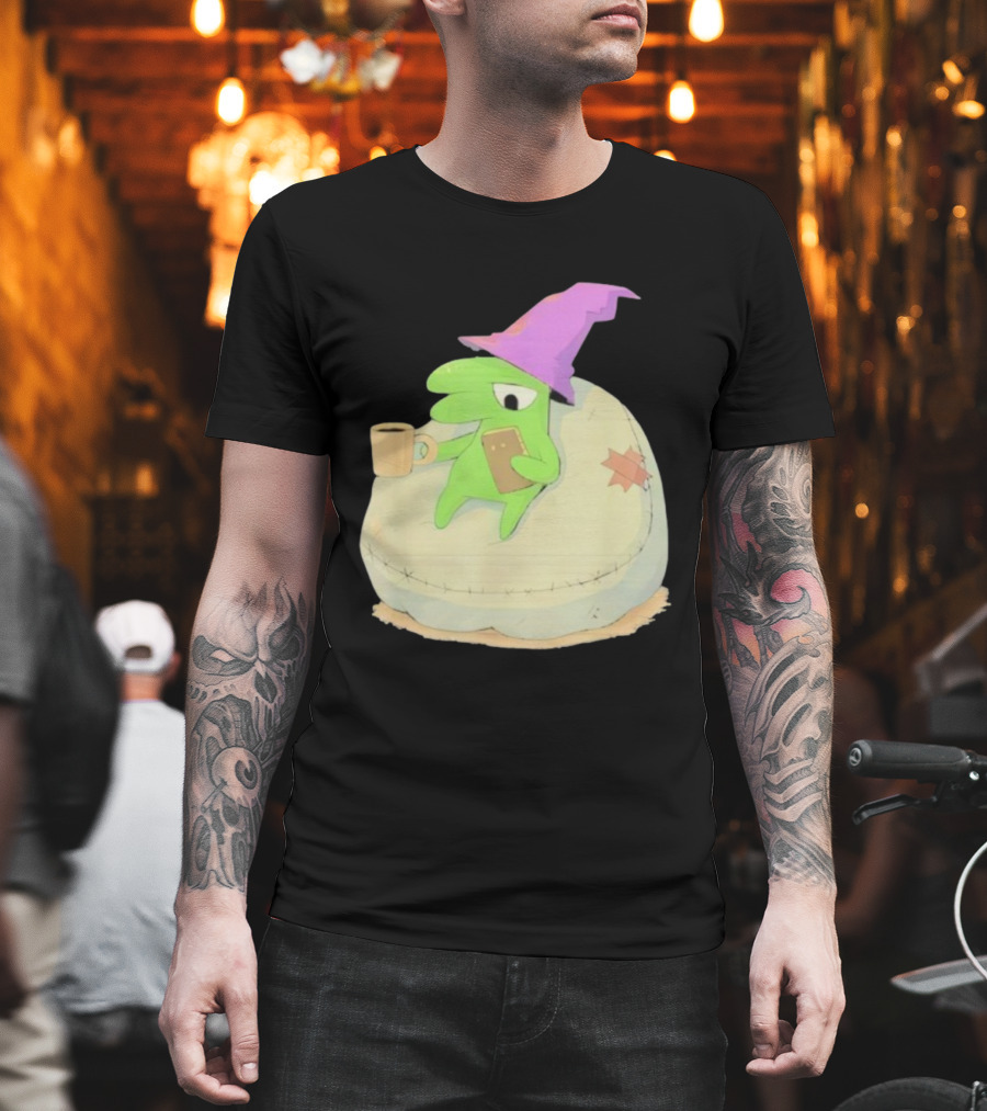 Smiling Friends Glep Vintage Witch Hat Cozy Moment T-Shirt