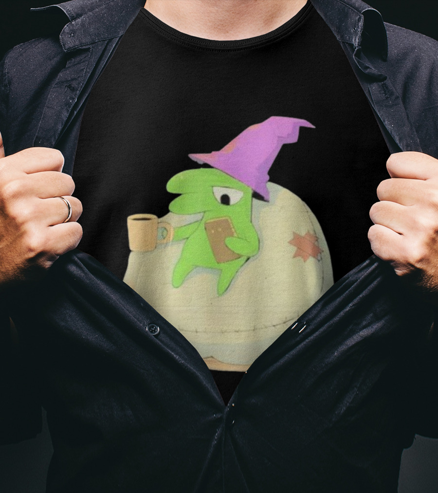 Smiling Friends Glep Vintage Witch Hat Cozy Moment T-Shirt