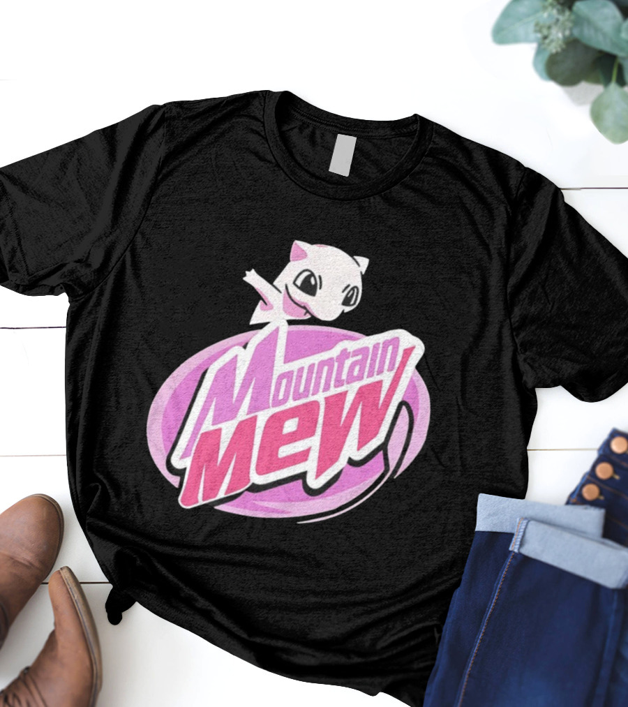 Mountain Mew Cat Pokémon T-Shirt
