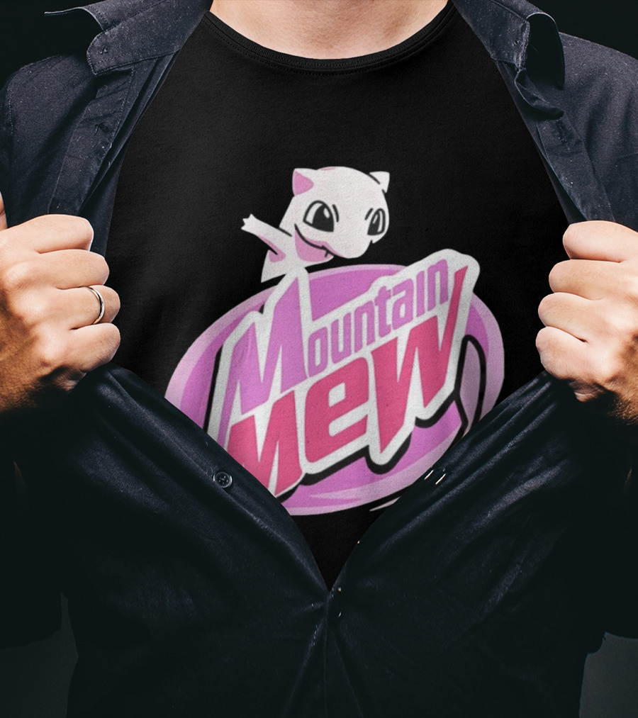 Mountain Mew Cat Pokémon T-Shirt
