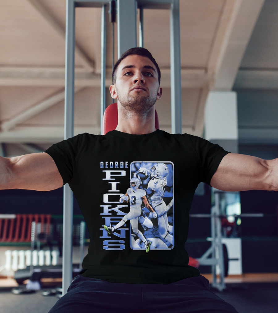 George Pickens Football Catch Highlights Cowboys Theme T-Shirt