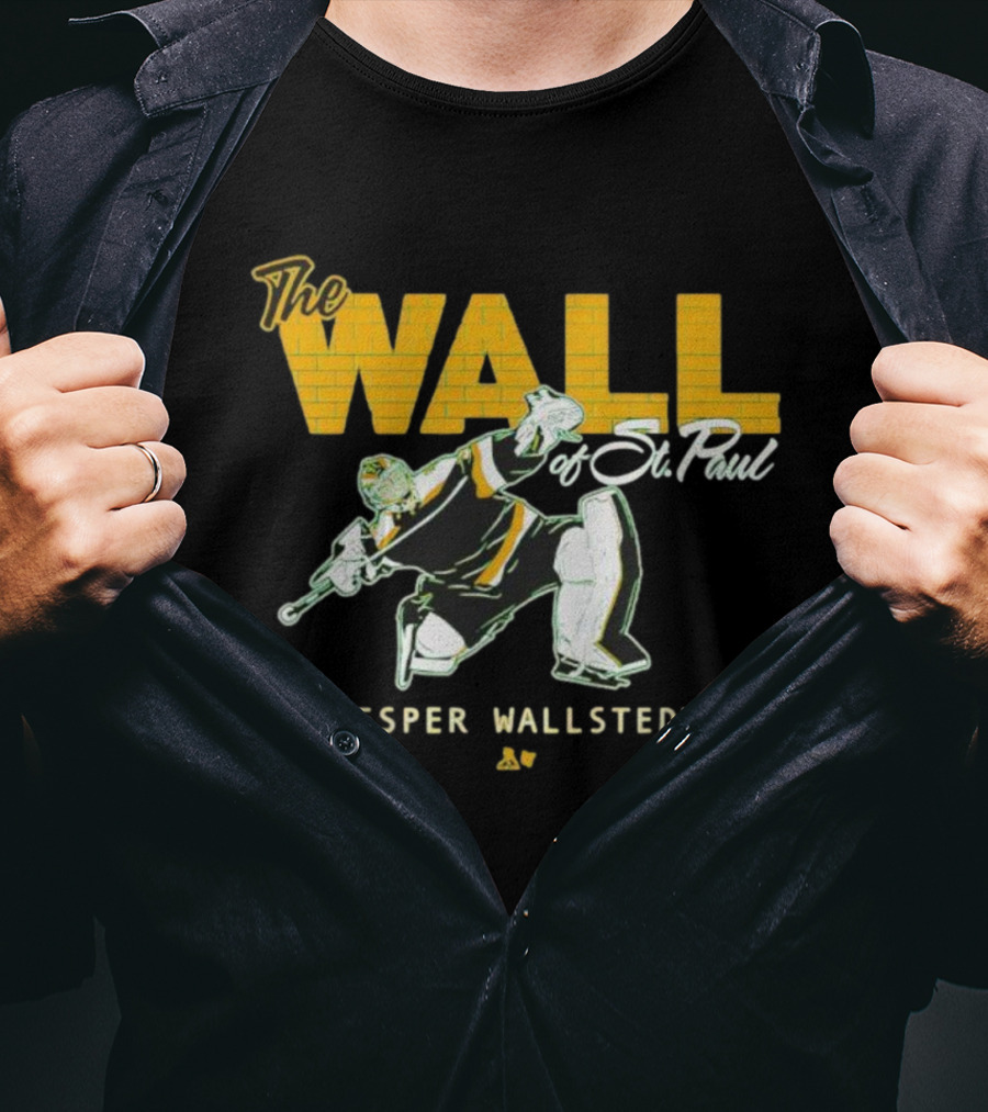 The Wall Of St. Paul Jesper Wallstedt Goalkeeper T-Shirt