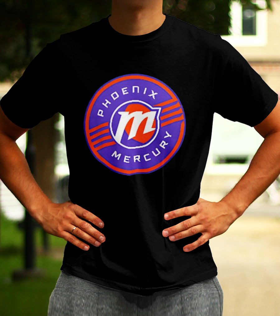 Phoenix Mercury WNBA Team Icon Purple Circle T-Shirt