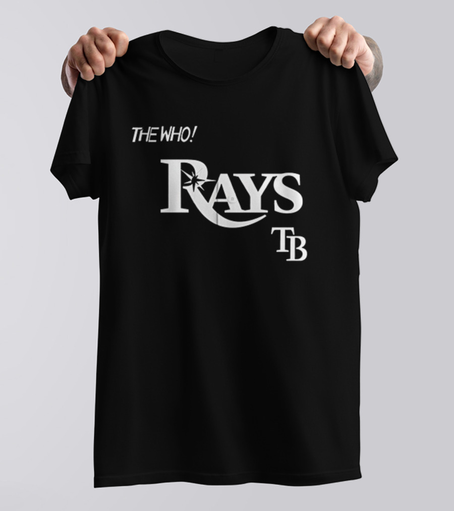 Tampa Bay Rays The Who Maximum R B North American Farewell Tour TB T-Shirt