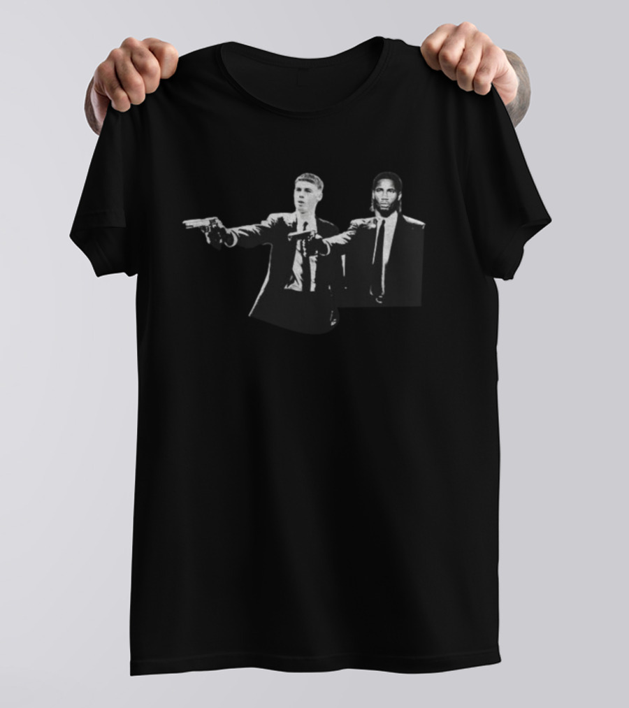 Cole Palmer Didier Drogba Pulp Fiction Style Chelsea FC Vintage T-Shirt