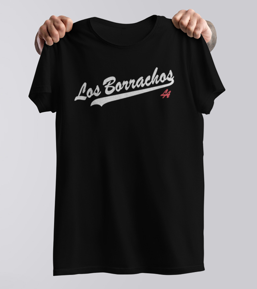 Los Borrachos Dodgers 44 Baseball 2025 T-Shirt