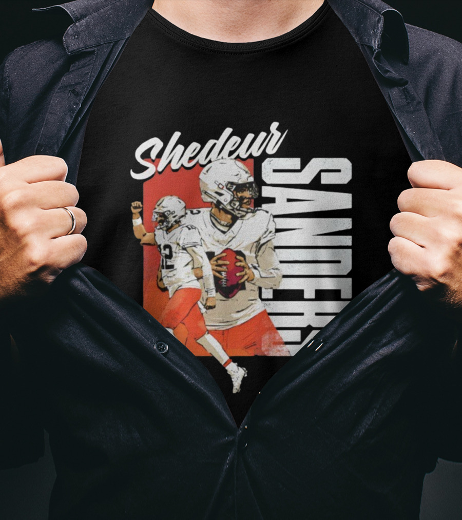 Shedeur Sanders Football Action Highlight Magic T-Shirt