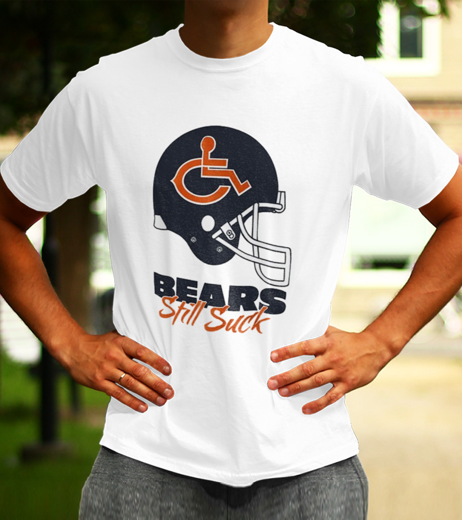 Chicago Bears Still Suck NFL Football Helmet 2025 Cartoon T-Shirt