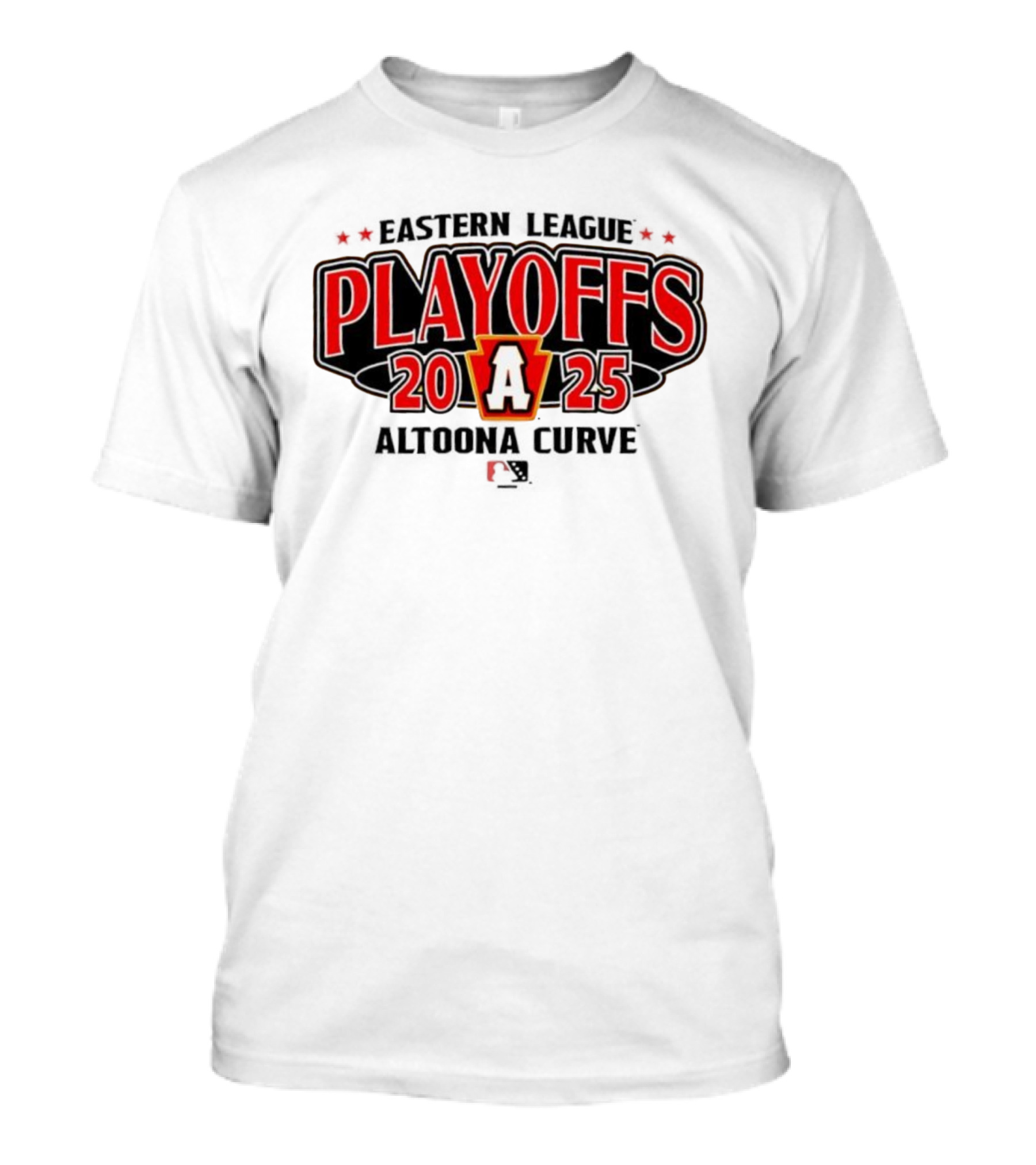 Eastern League Playoffs 2025 Altoona Curve Team A Logo T-Shirt