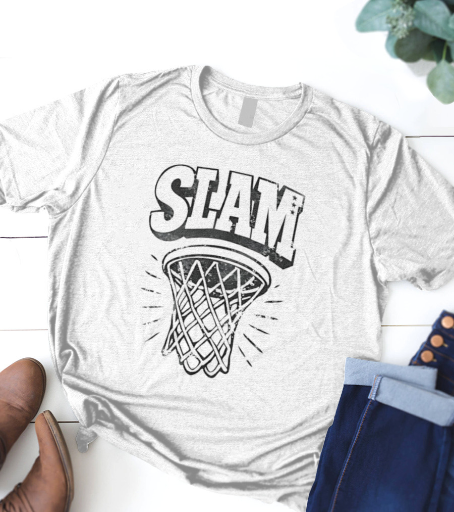 SLAM Hoop Basketball Net T-Shirt