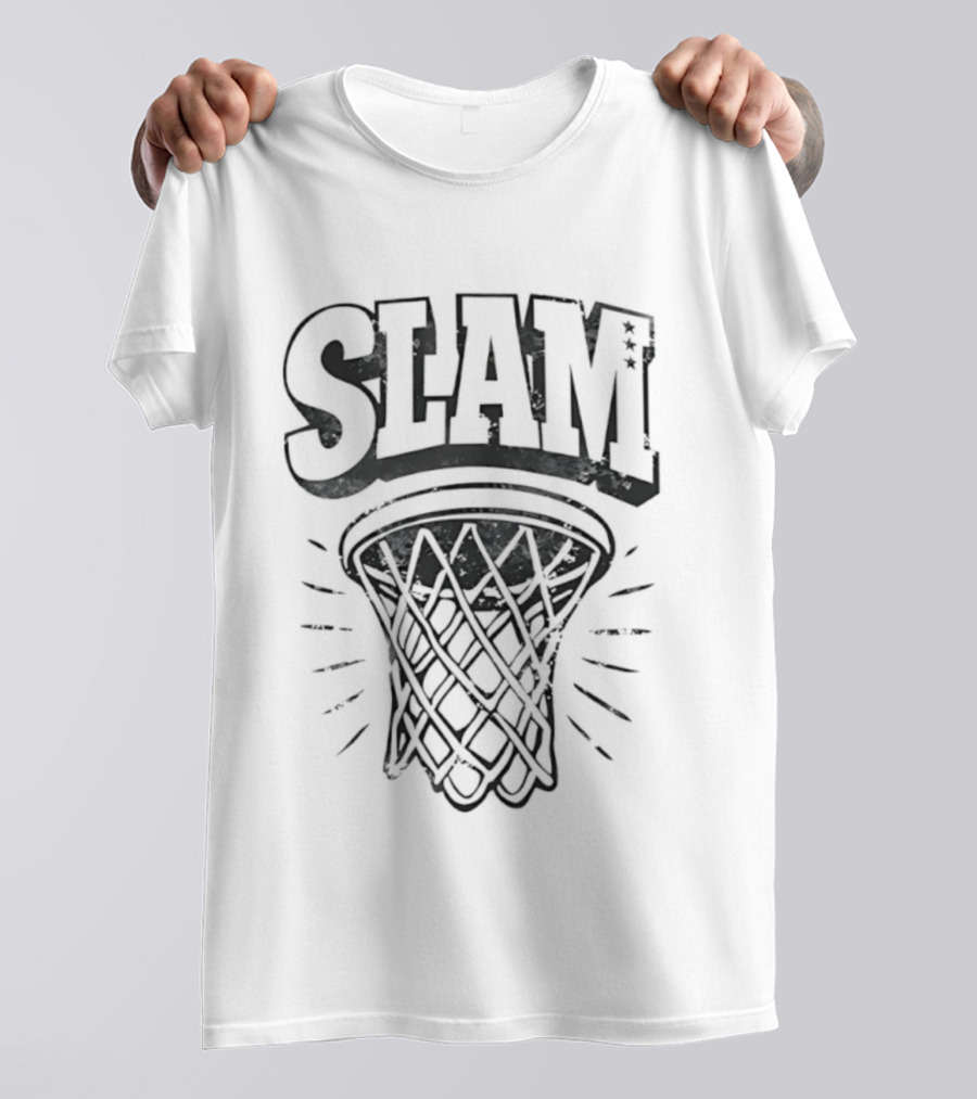 SLAM Hoop Basketball Net T-Shirt