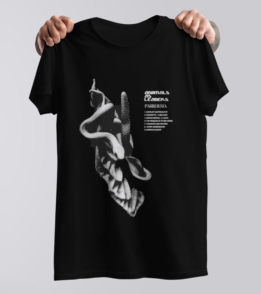 Parrhesia Snake Animals As Leaders Band Merchandise T-Shirt