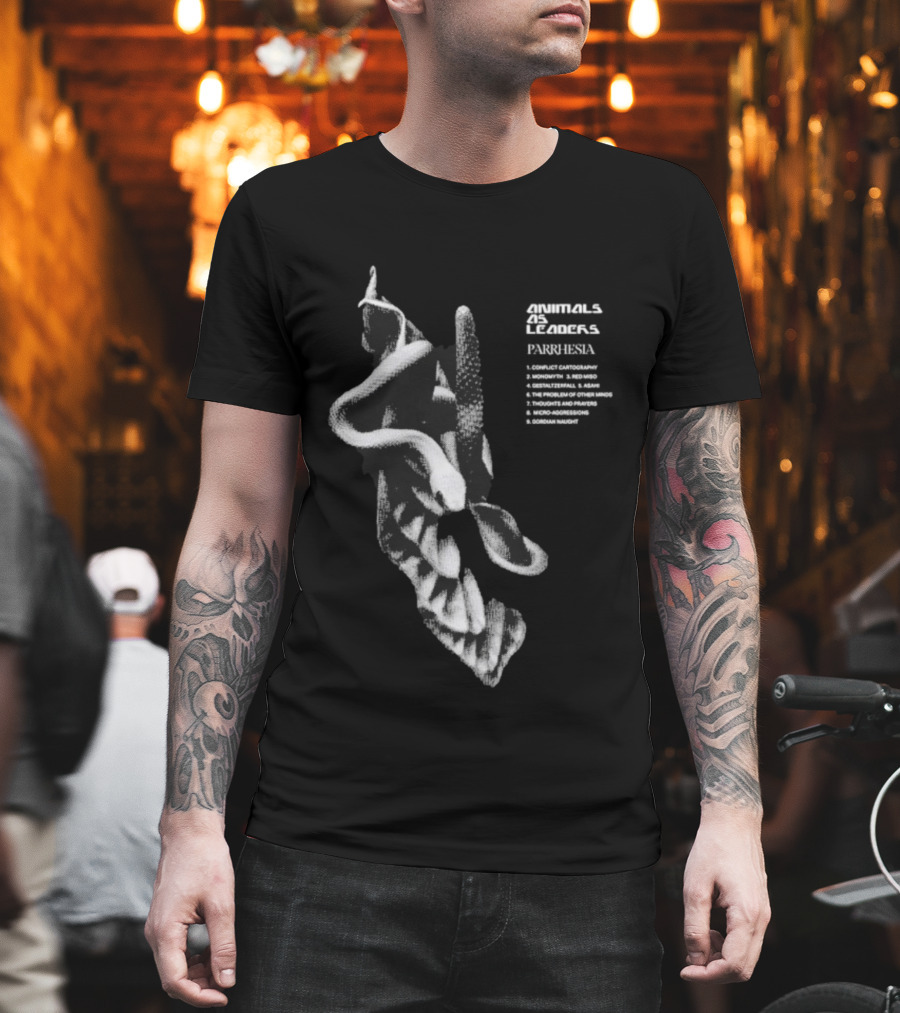 Parrhesia Snake Animals As Leaders Band Merchandise T-Shirt