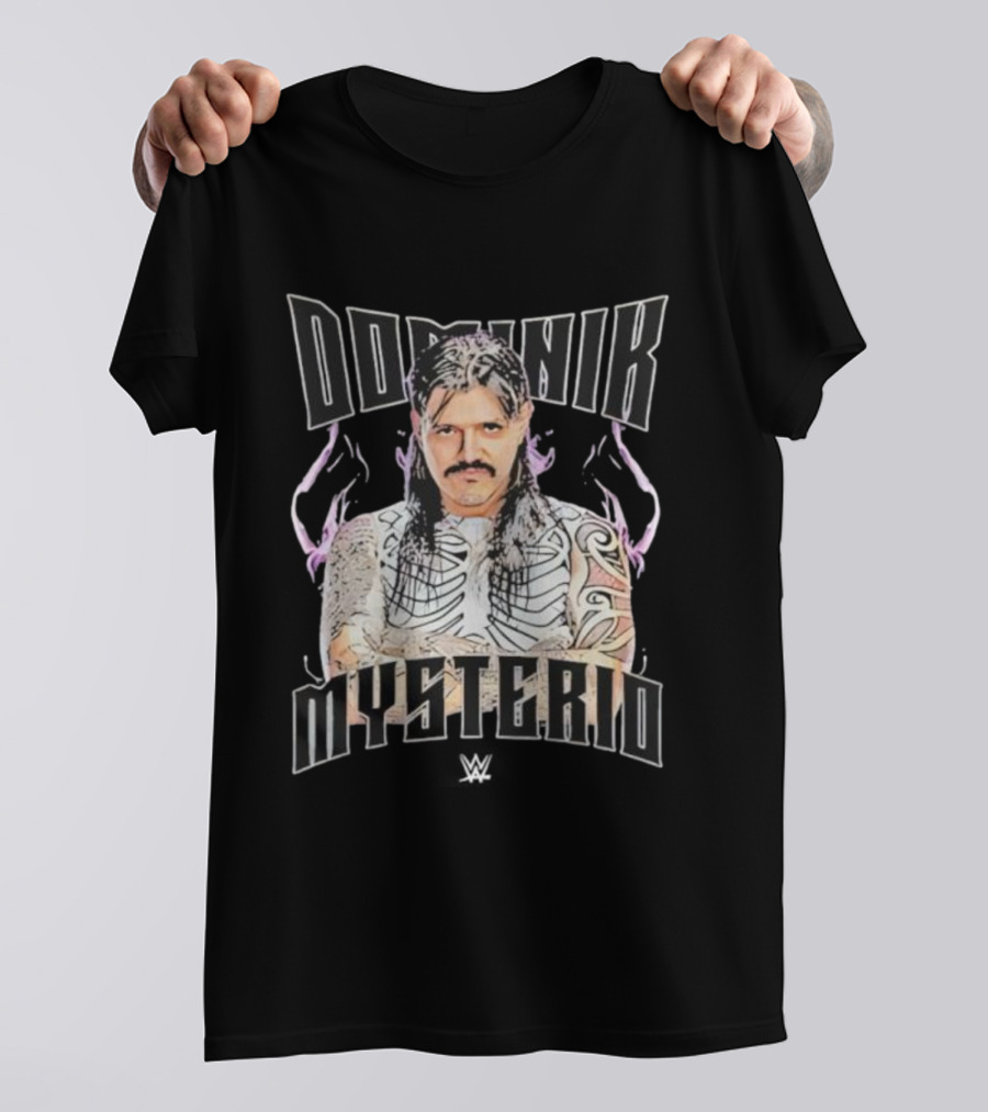 Dominik Mysterio WWE Dirty King Tattoo Design T-Shirt