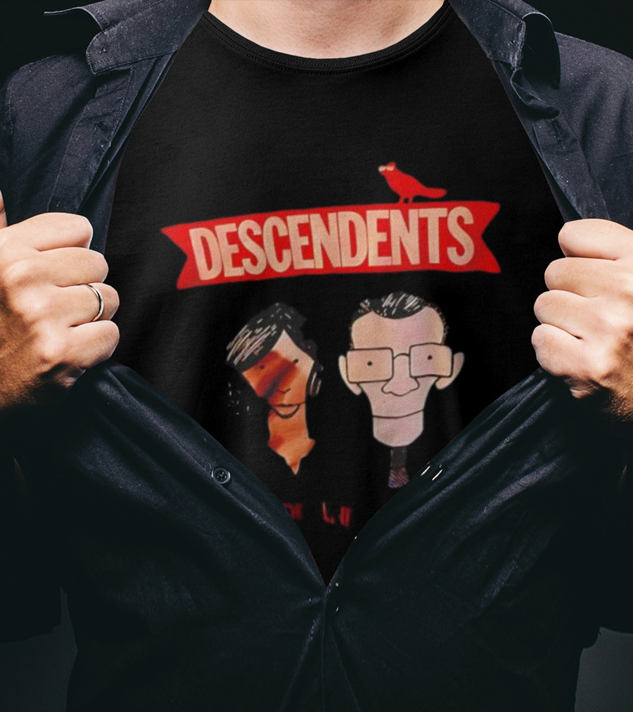 Descendents Band Portland 2025 Event With Iconic Cartoon Characters T-Shirt