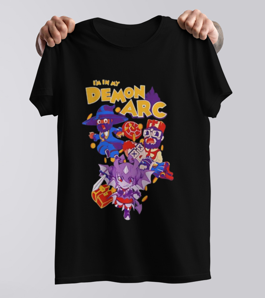 I’m In My Demon Arc Anime Characters Adventure T-Shirt
