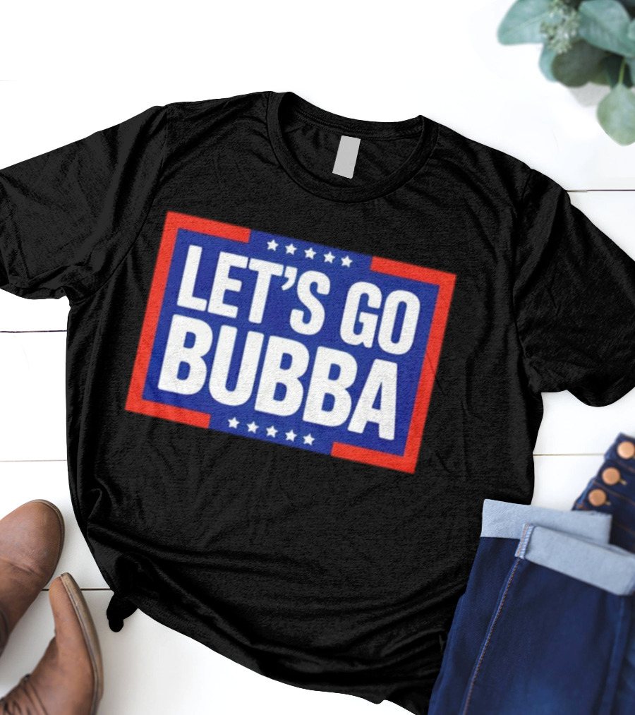 LET'S GO BUBBA Stars And Stripes Graphic T-Shirt