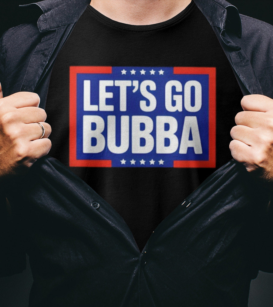 LET'S GO BUBBA Stars And Stripes Graphic T-Shirt
