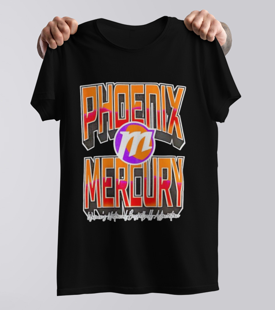 Phoenix Mercury Women's National Basketball Association Homage T-Shirt