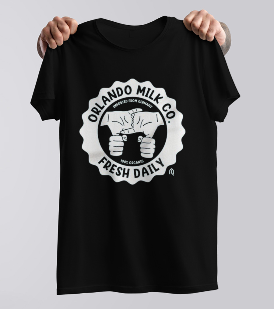 Orlando Magic Milk Co. Fresh Daily Imported From Germany 100% Organic T-Shirt