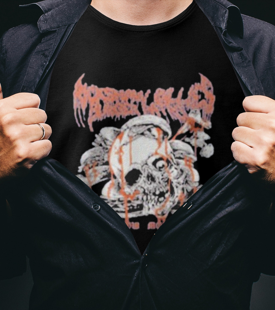 Rickshaw Billie’s Burger Patrol Skull Burger Live Low Move Slow T-Shirt