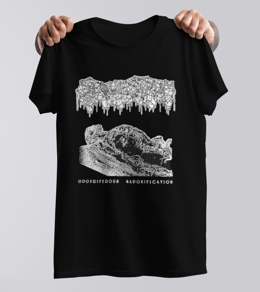 Sequestrum Odoriferous Sadoniation Demo Vintage Graphic Metal Art T-Shirt