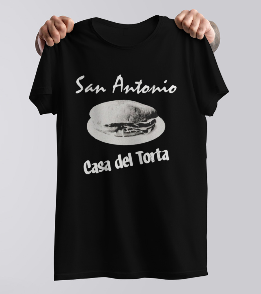 San Antonio Casa Del Torta Sandwich Plate T-Shirt