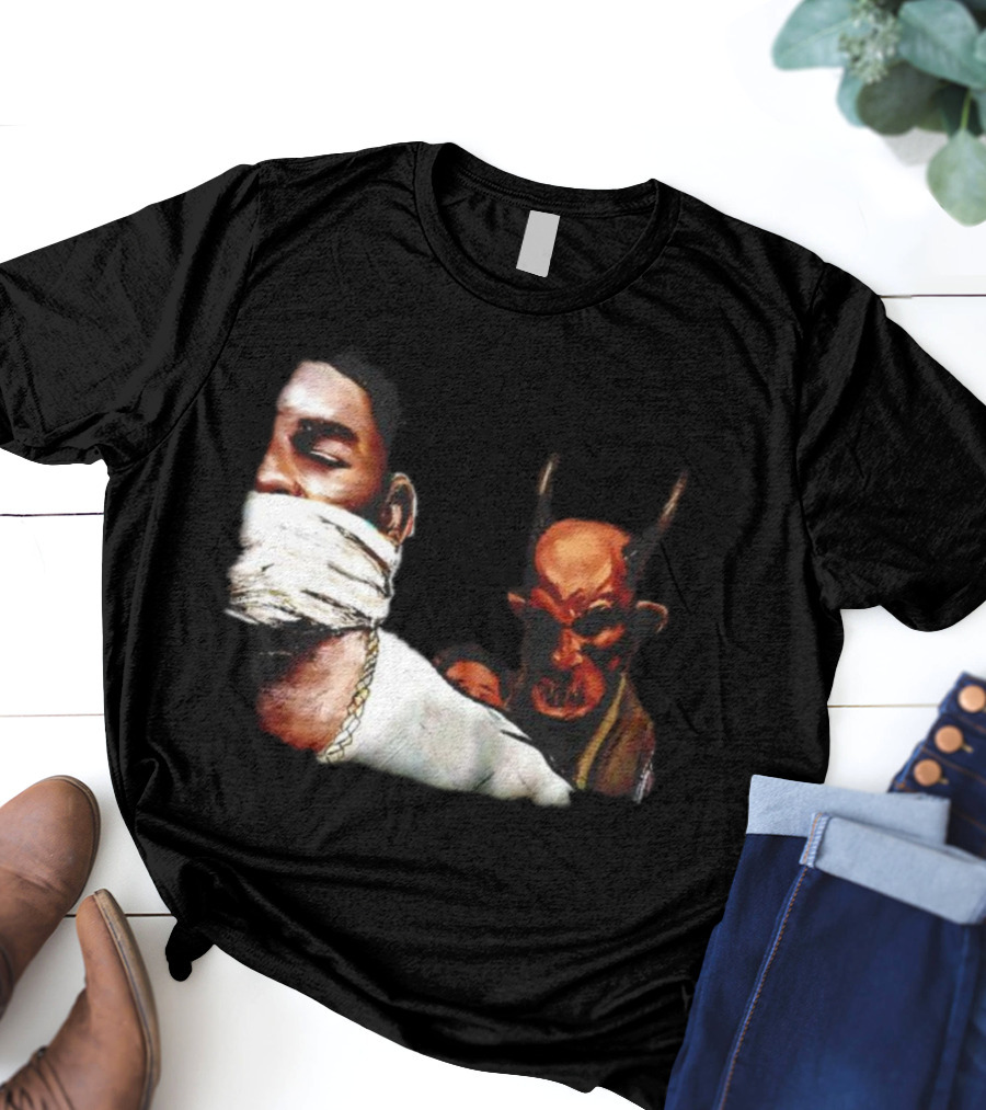 The Uncomfortable Truth Ransom Conductor Williams Devil On Shoulder Artwork T-Shirt