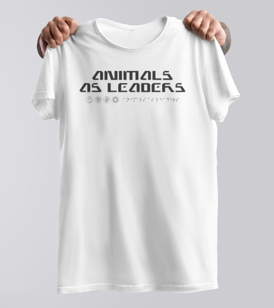 Animals As Leaders Basics Symbolic Elements And Braille Details T-Shirt