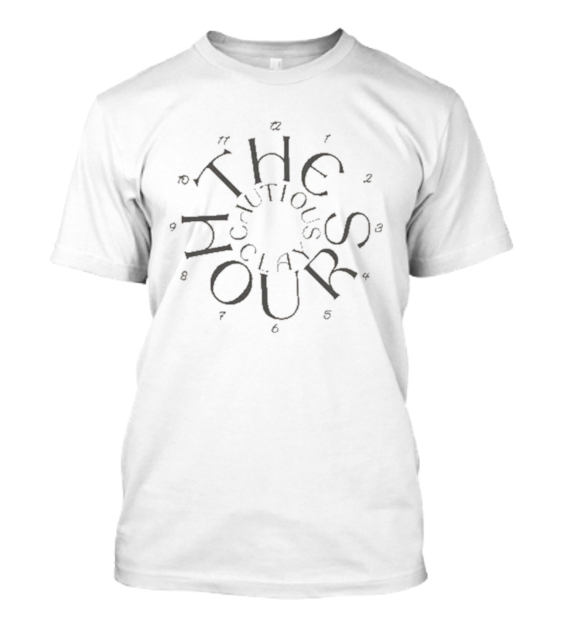 Cautious Clay The Hours Timepiece Design T-Shirt