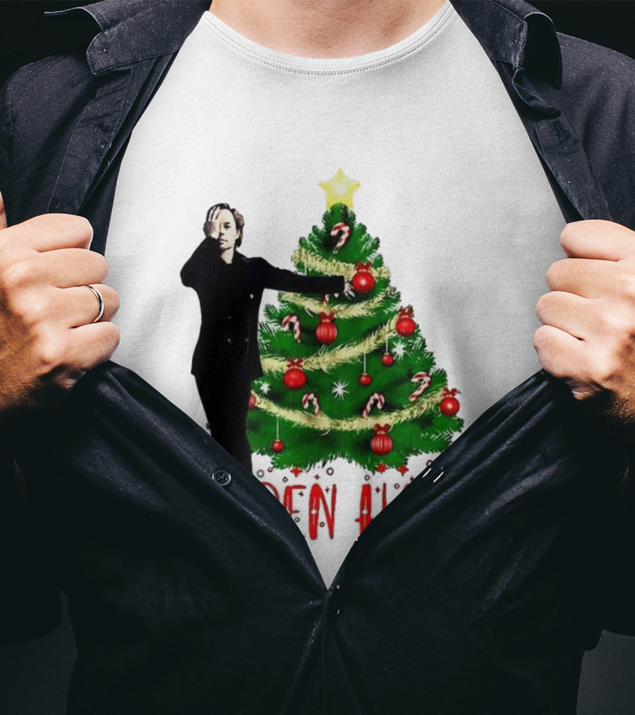 Darren Hayes Christmas Tree Candy Cane Star Holiday T-Shirt