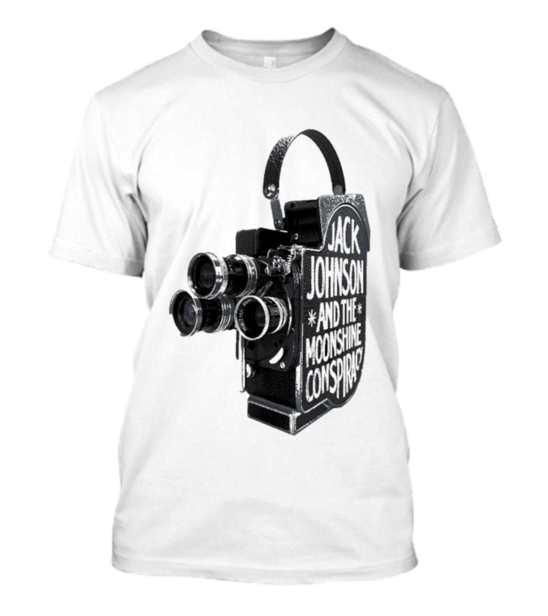 Jack Johnson And The Moonshine Conspiracy Bolex Camera T-Shirt