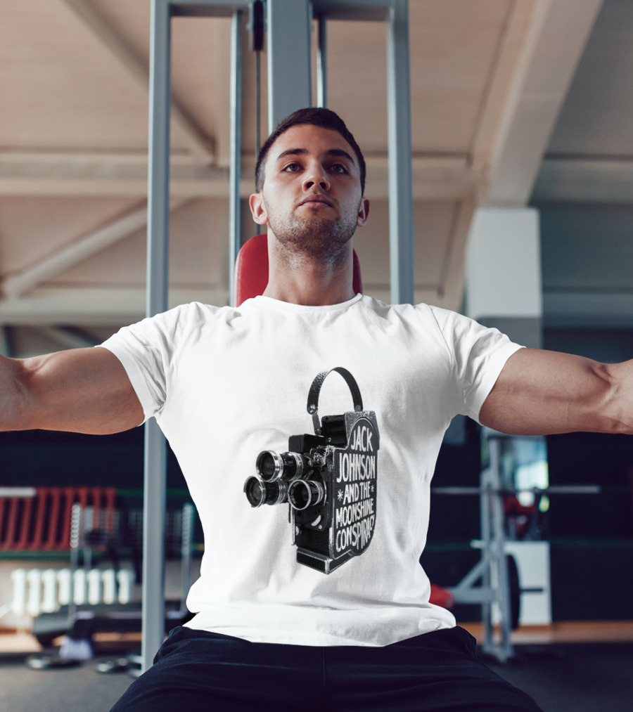 Jack Johnson And The Moonshine Conspiracy Bolex Camera T-Shirt