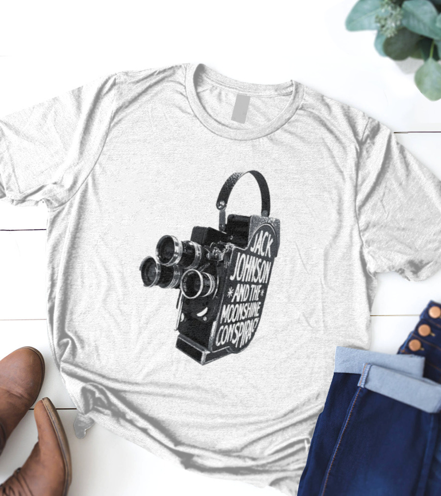 Jack Johnson And The Moonshine Conspiracy Bolex Camera T-Shirt