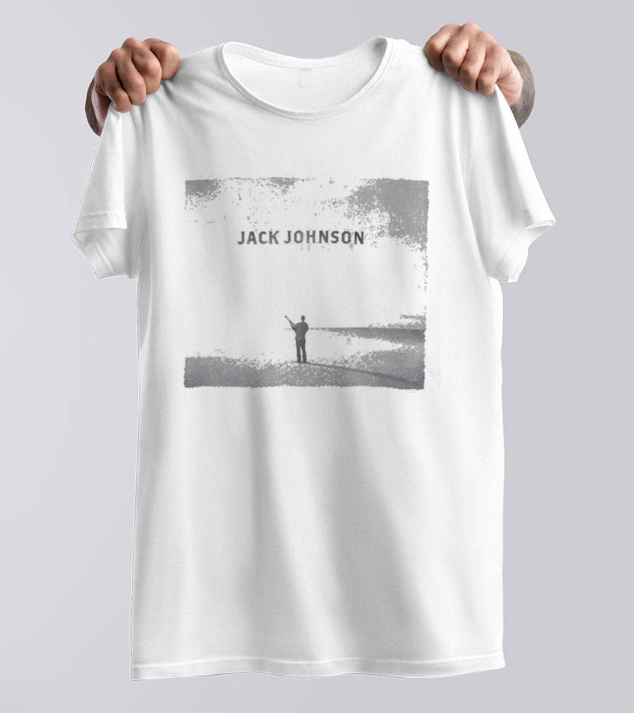 Jack Johnson Meet The Moonlight North America Tour 2022 Surfer Silhouette T-Shirt