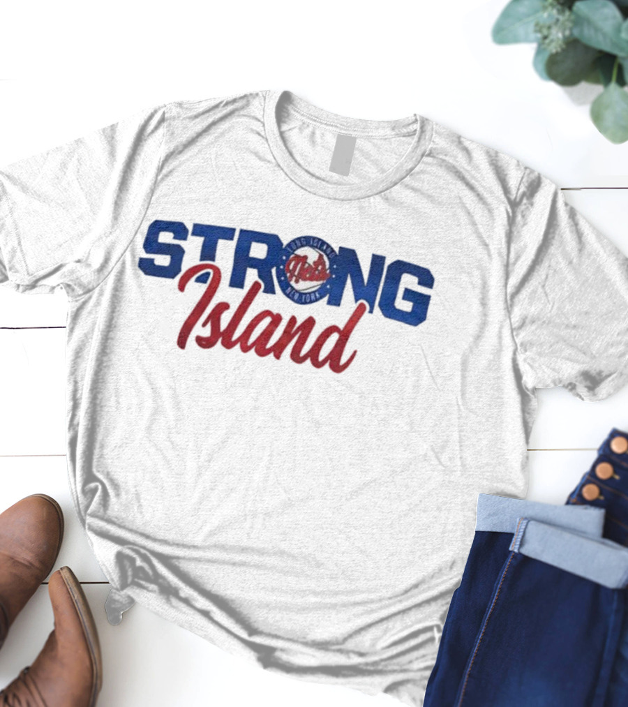 Strong Island Long Island New York Mets Summer Tour T-Shirt