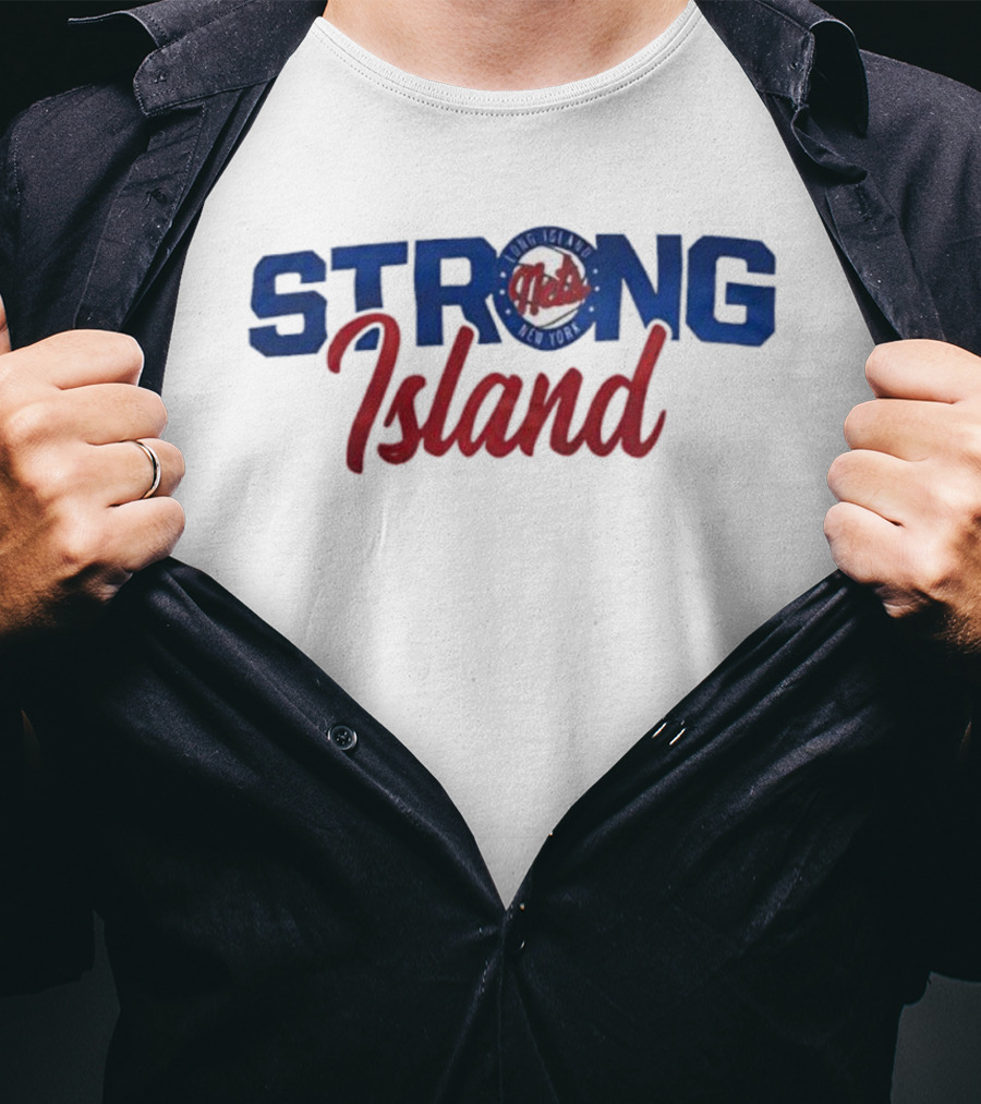 Strong Island Long Island New York Mets Summer Tour T-Shirt