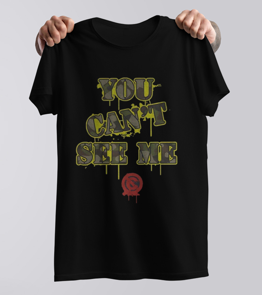 You Can’t See Me WWE Champion UCME Snow Wash Bulldog T-Shirt