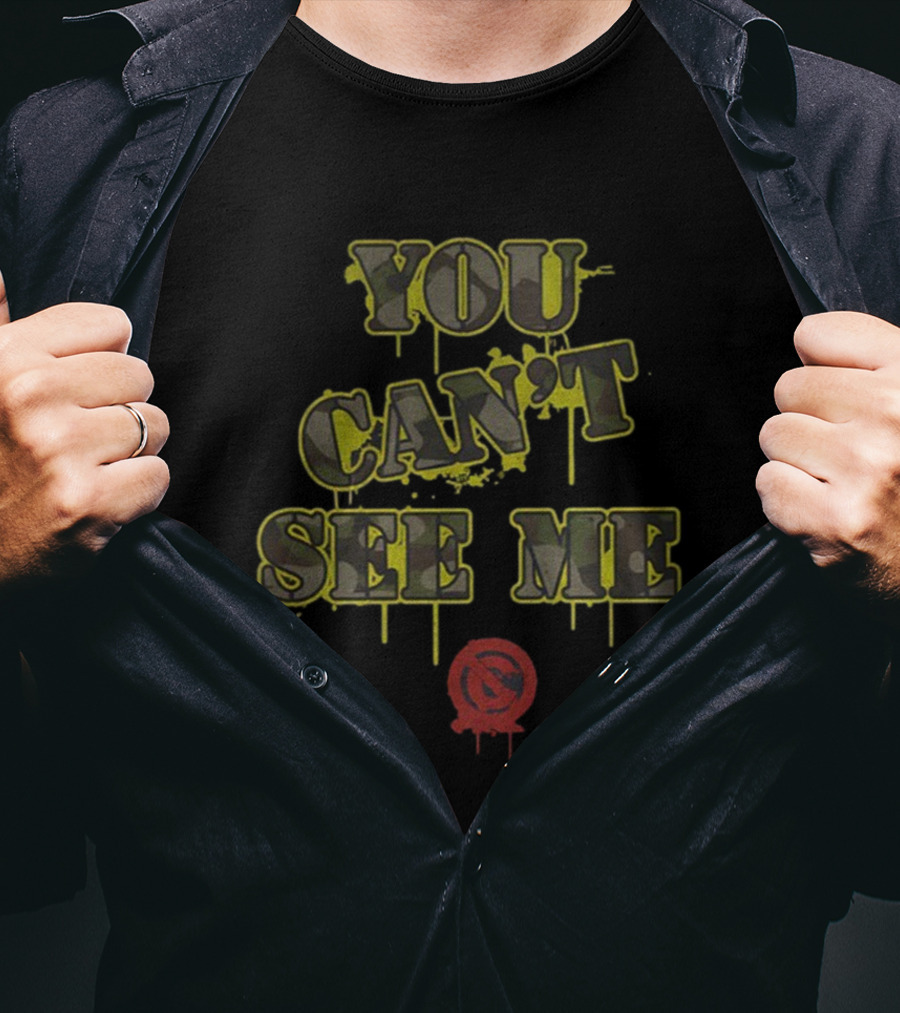 You Can’t See Me WWE Champion UCME Snow Wash Bulldog T-Shirt