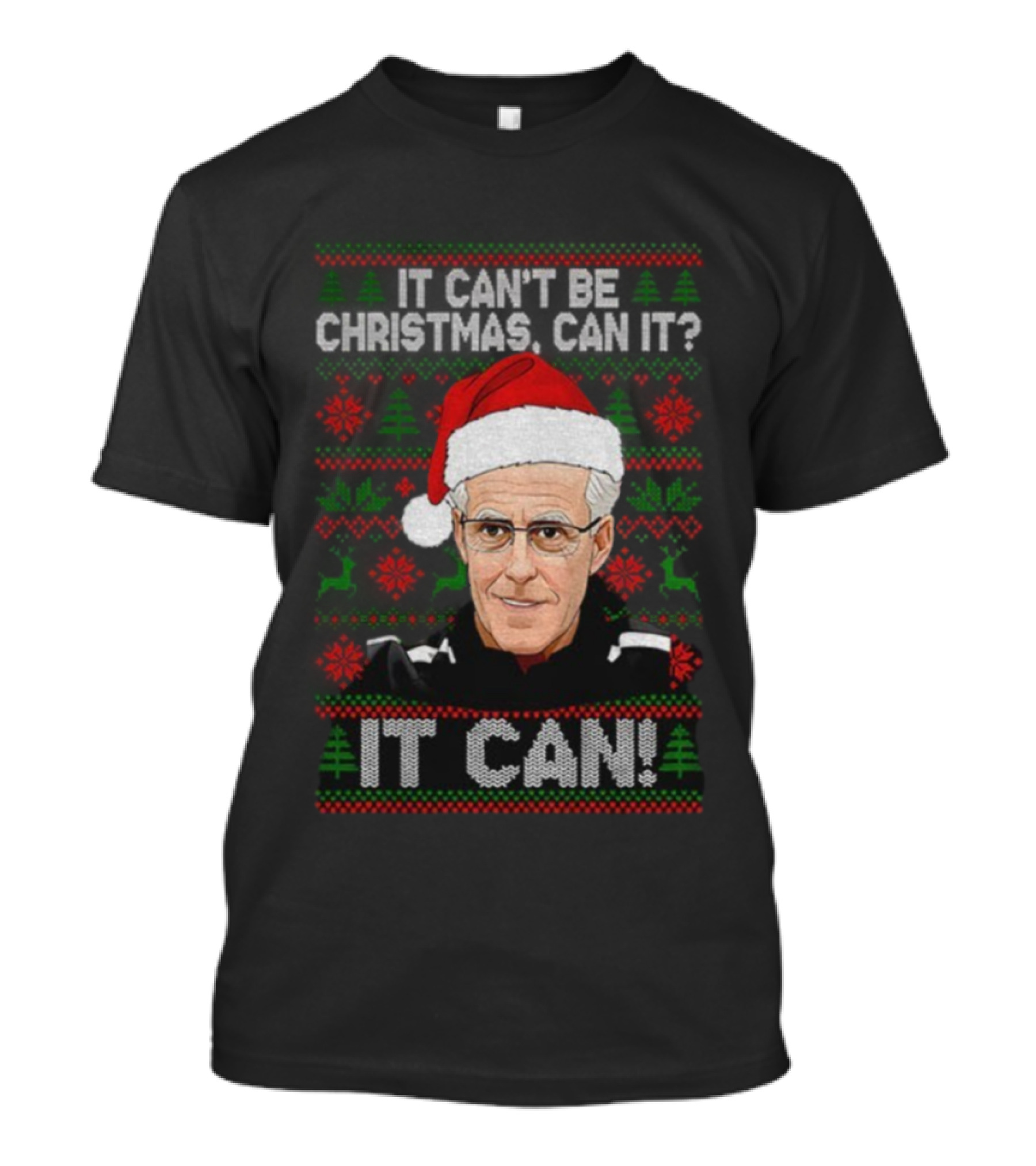 Keith Morrison Santa Hat Merry Christmas It Can T-Shirt