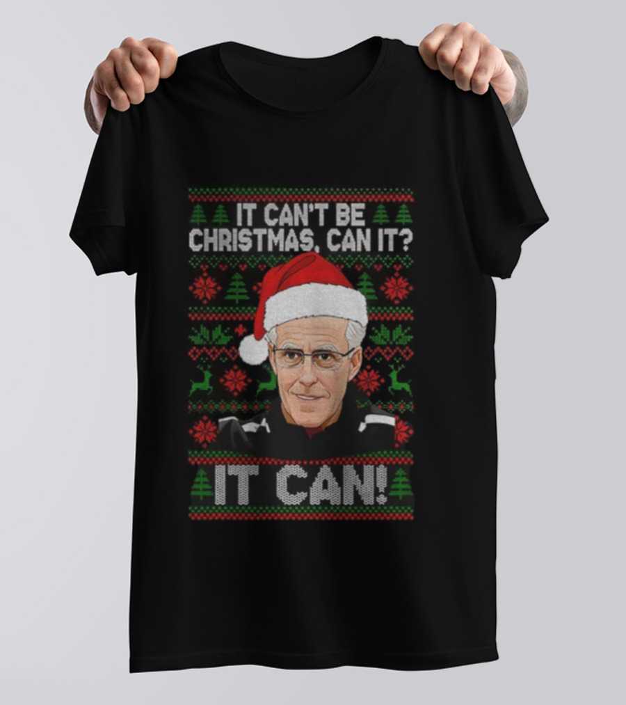 Keith Morrison Santa Hat Merry Christmas It Can T-Shirt