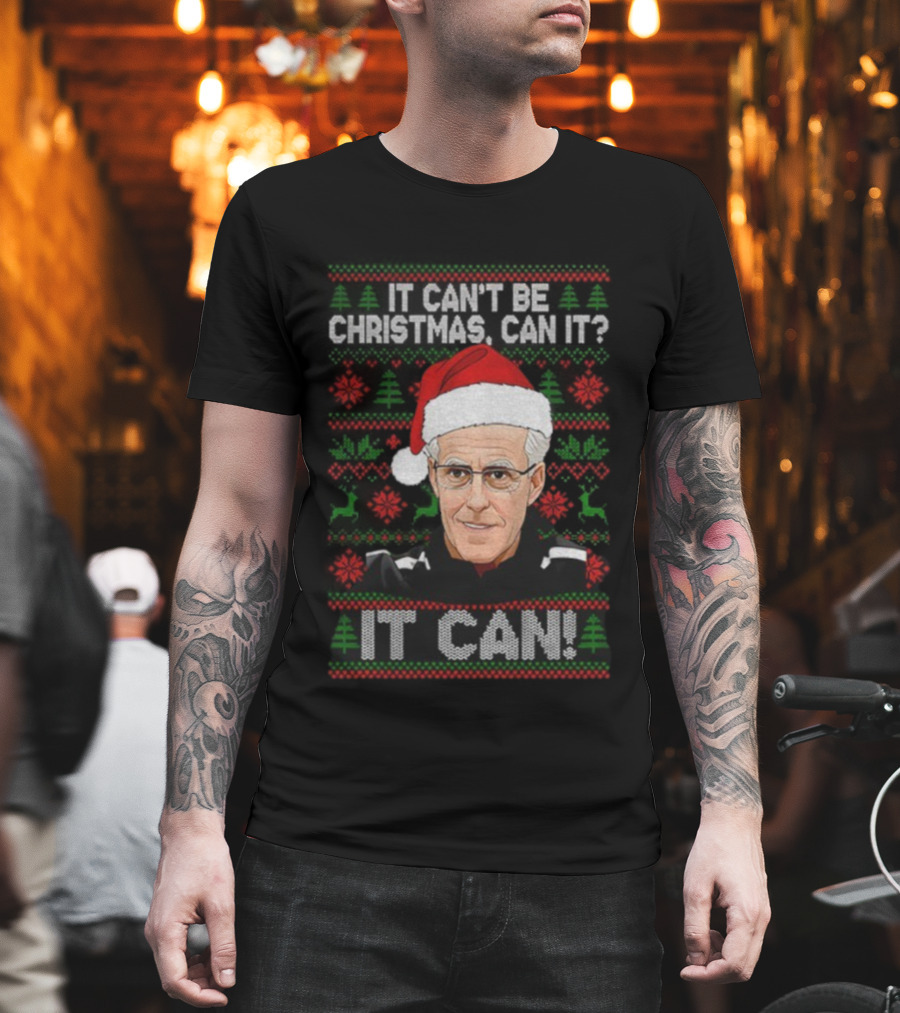 Keith Morrison Santa Hat Merry Christmas It Can T-Shirt
