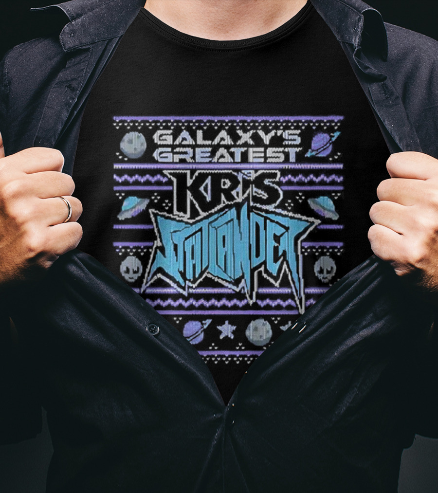 Statlander Galaxy's Greatest Christmas Space Odyssey T-Shirt